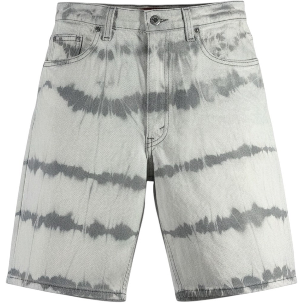 Loose Fit Levi SilverTab white/gray Tie Dye Shorts Y2K vintage 90's-Size 30 READ